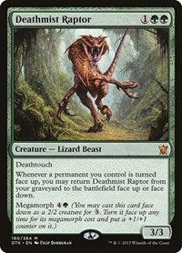 Deathmist Raptor (180) [Dragons of Tarkir]