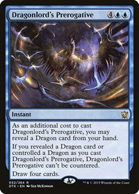 Dragonlord's Prerogative (52) [Dragons of Tarkir]