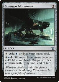 Silumgar Monument (243) [Dragons of Tarkir]
