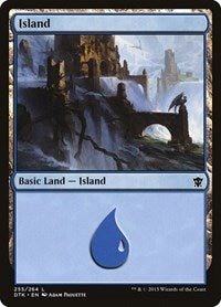 Island (255) (255) [Dragons of Tarkir]