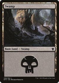 Swamp (258) (258) [Dragons of Tarkir]