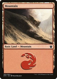 Mountain (260) (260) [Dragons of Tarkir]