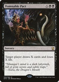 Damnable Pact (93) [Dragons of Tarkir]