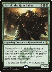 Surrak, the Hunt Caller (210) [Dragons of Tarkir]