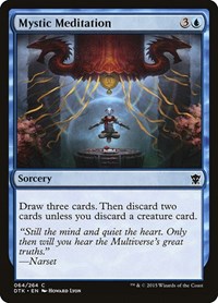 Mystic Meditation (64) [Dragons of Tarkir]