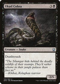 Ukud Cobra (123) [Dragons of Tarkir]