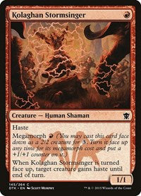 Kolaghan Stormsinger (145) [Dragons of Tarkir]
