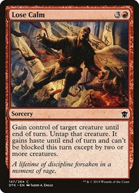 Lose Calm (147) [Dragons of Tarkir]
