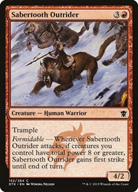 Sabertooth Outrider (152) [Dragons of Tarkir]