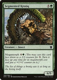 Segmented Krotiq (202) [Dragons of Tarkir]