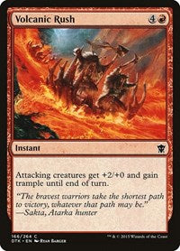 Volcanic Rush (166) [Dragons of Tarkir]