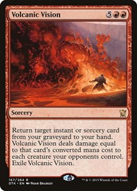 Volcanic Vision (167) [Dragons of Tarkir]