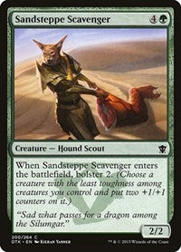Sandsteppe Scavenger (200) [Dragons of Tarkir]