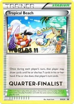 Tropical Beach BW28  Black and White Promos - Promo