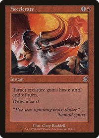 Accelerate (90) [Torment]