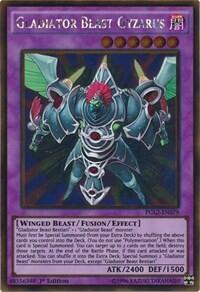 Gladiator Beast Gyzarus (PGL2-EN079) [Premium Gold: Return of the Bling]