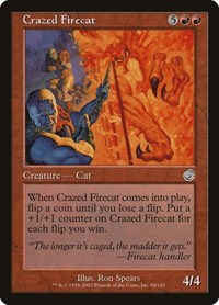 Crazed Firecat (94) [Torment]