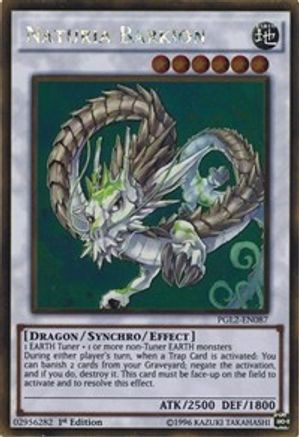 Naturia Barkion (PGL2-EN087) - Premium Gold: Return of the Bling 1st Edition