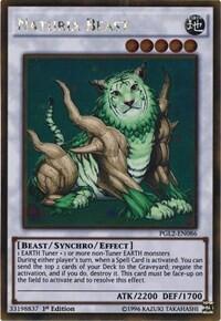 Naturia Beast (PGL2-EN086) [Premium Gold: Return of the Bling]