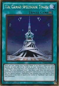 The Grand Spellbook Tower (PGL2-EN057) [Premium Gold: Return of the Bling]