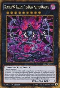 Number 95: Galaxy-Eyes Dark Matter Dragon (PGL2-EN015) [Premium Gold: Return of the Bling]
