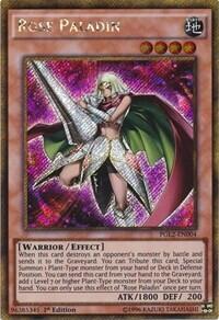 Rose Paladin (PGL2-EN004) [Premium Gold: Return of the Bling]