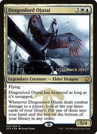 Dragonlord Ojutai (219) [Prerelease Cards]