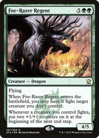 Foe-Razer Regent (187) [Prerelease Cards]