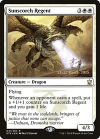 Sunscorch Regent (41) [Prerelease Cards]