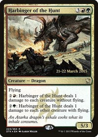 Harbinger of the Hunt (223) [Prerelease Cards]