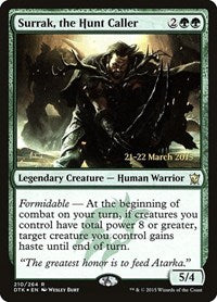 Surrak, the Hunt Caller (210) [Prerelease Cards]