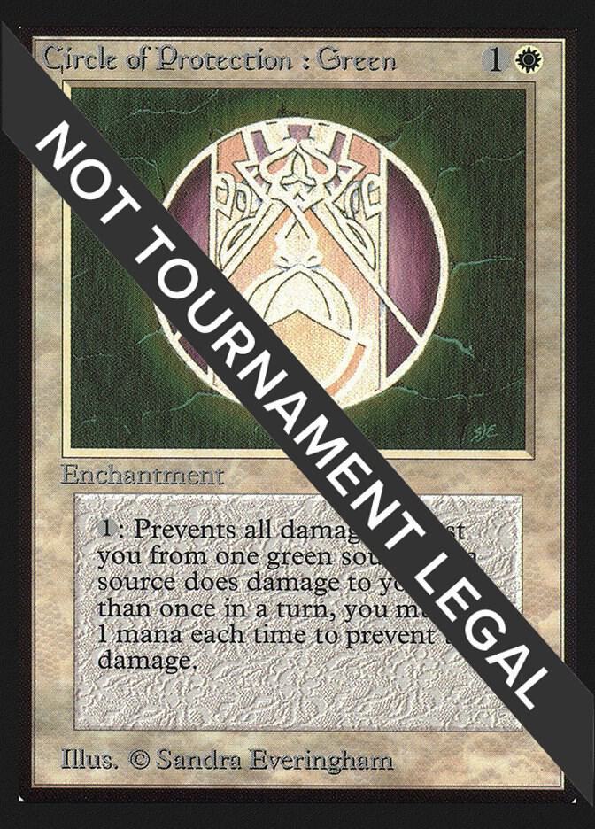 Circle of Protection: Green (IE) [International Edition]