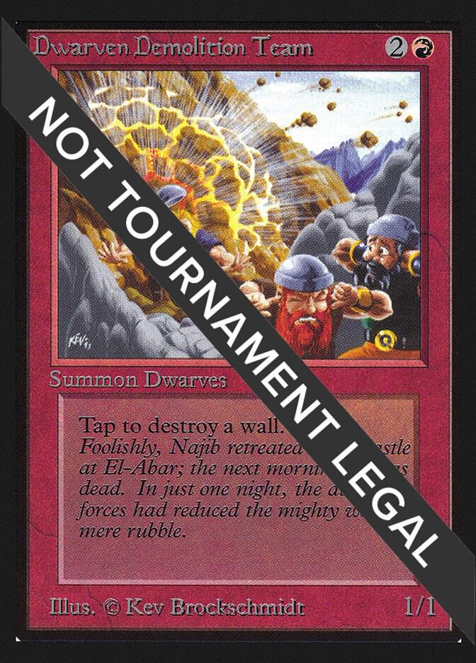 Dwarven Demolition Team (IE) [International Edition]