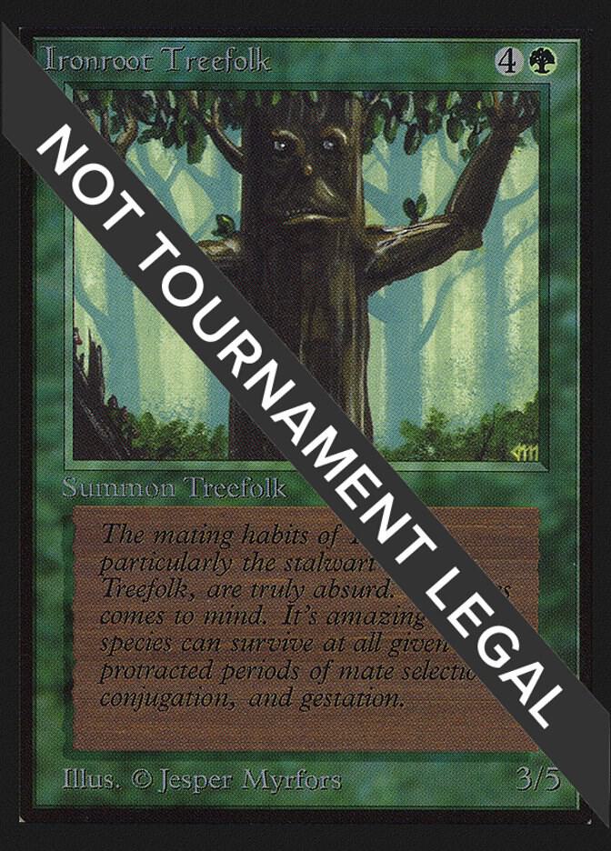 Ironroot Treefolk (IE) [International Edition]