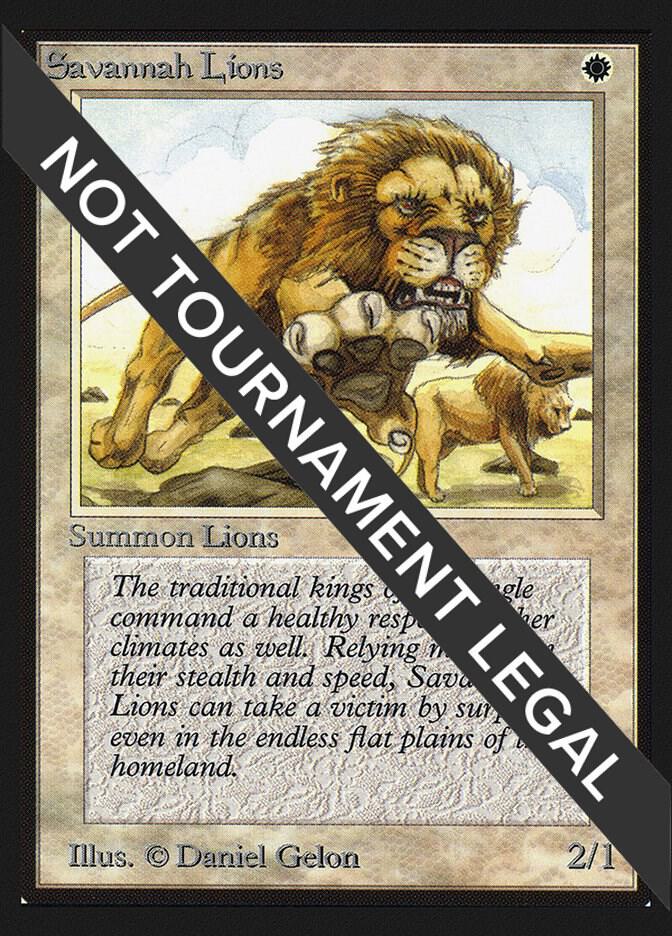 Savannah Lions (IE) [International Edition]
