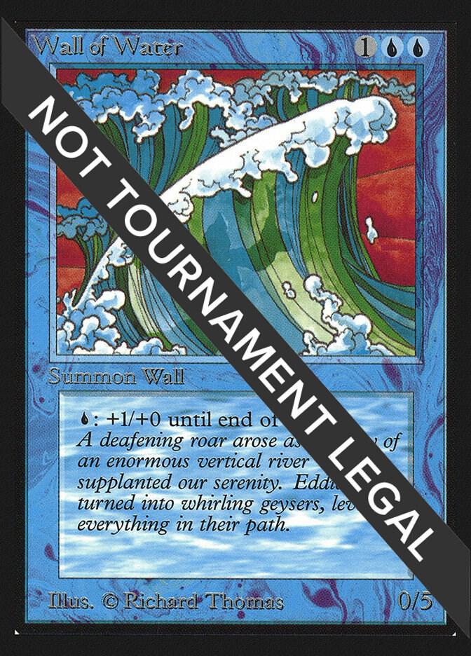 Wall of Water (IE) [International Edition]