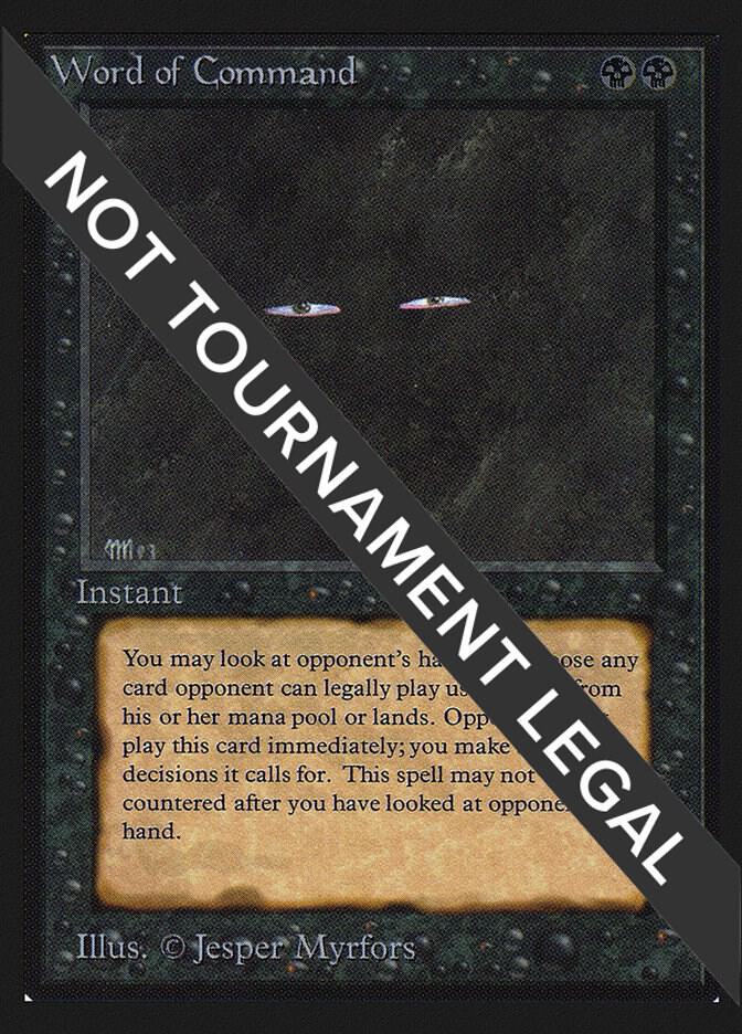 Word of Command (IE) [International Edition]