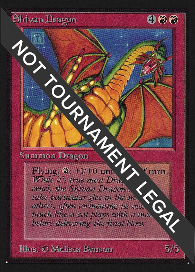 Shivan Dragon (CE) [Collector's Edition]