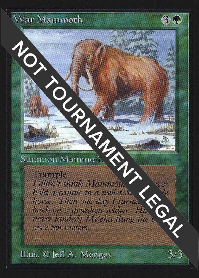 War Mammoth (CE) [Collector's Edition]
