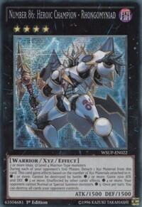 Number 86: Heroic Champion - Rhongomyniad (WSUP-EN022) [World Superstars]