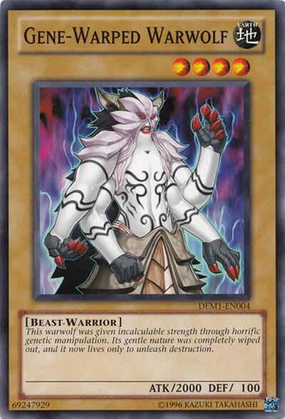Gene-Warped Warwolf (DEM1-EN004) [Demo Pack]