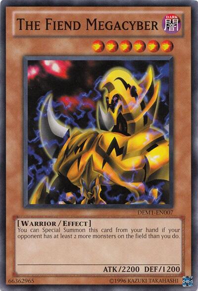 The Fiend Megacyber (DEM1-EN007) [Demo Pack]