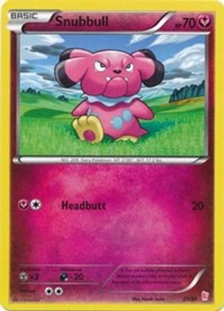 Snubbull (#11) 011  XY Trainer Kit Sylveon & Noivern - Common