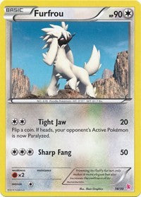 Furfrou (#22 - Sylveon) (22/30) [XY Trainer Kit: Sylveon & Noivern]