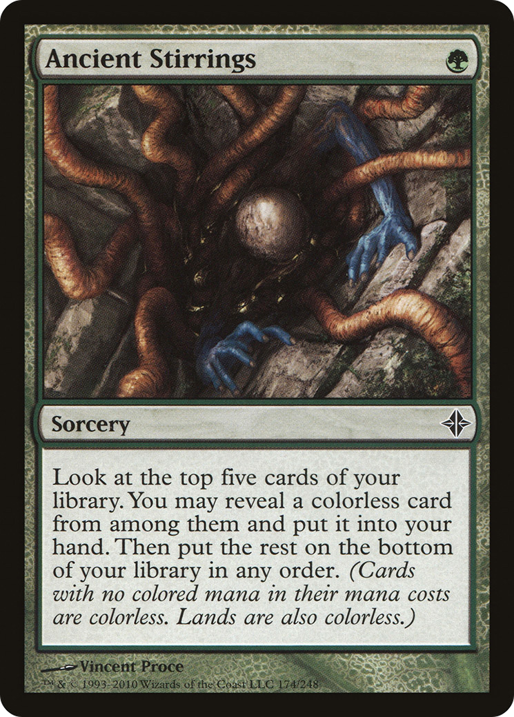 Ancient Stirrings (ROE-174) - Rise of the Eldrazi