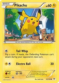 Pikachu (20/108) [XY - Roaring Skies]