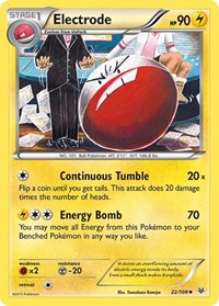 Electrode (22/108) [XY - Roaring Skies]