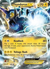 Thundurus EX (26/108) [XY - Roaring Skies]