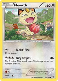 Meowth (67/108) [XY - Roaring Skies]
