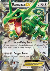 Rayquaza EX (75) (75/108) [XY - Roaring Skies]
